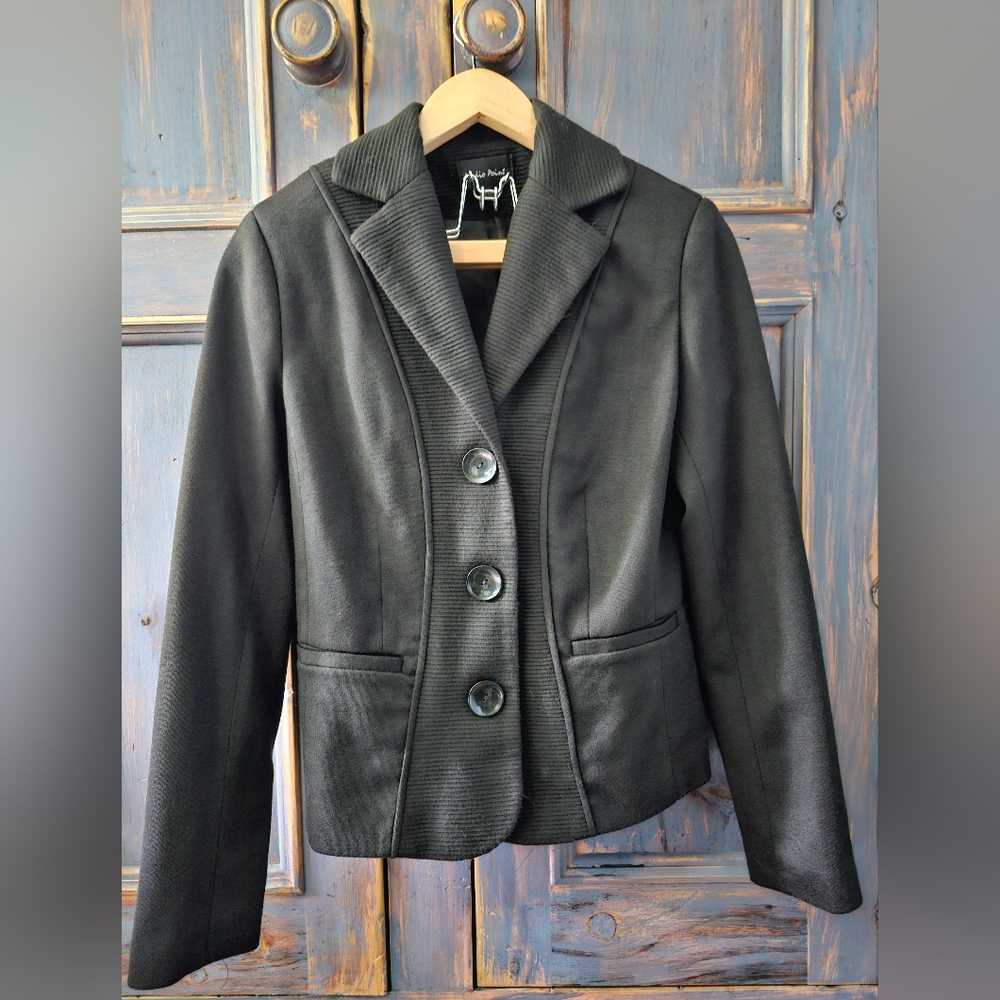 Jacket Studio point xs black Cotton.
